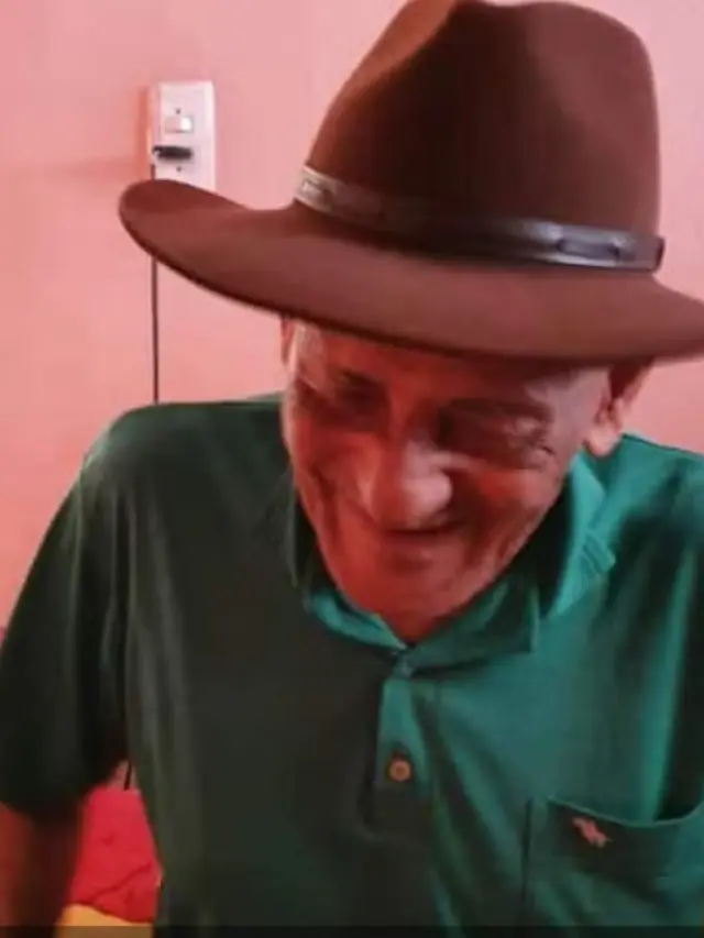 Euzébio Correia da Silva morreu aos 86 anos no Hospital Regional de Guaraí — Foto: Divulgação
