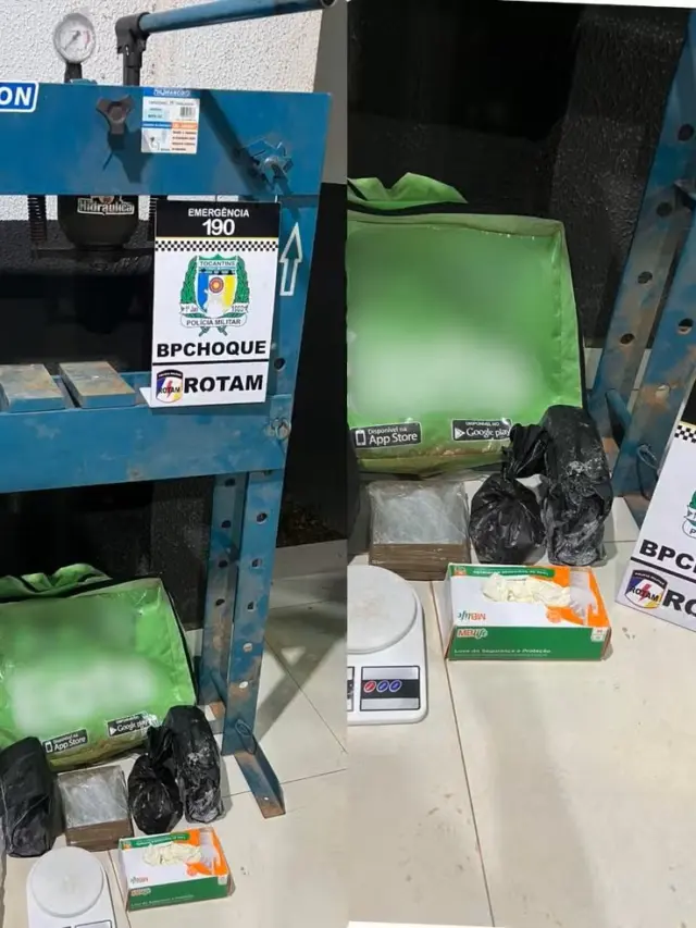 Homem é preso com 1 kg de cocaína em mochila de delivery