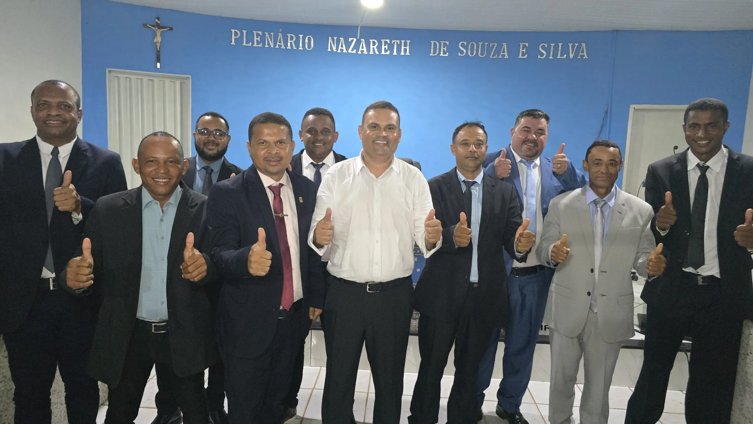 Em Ipueiras, Neto Aires consegue apoio 100%  na Câmara que elege Jucélio como presidente em chapa única