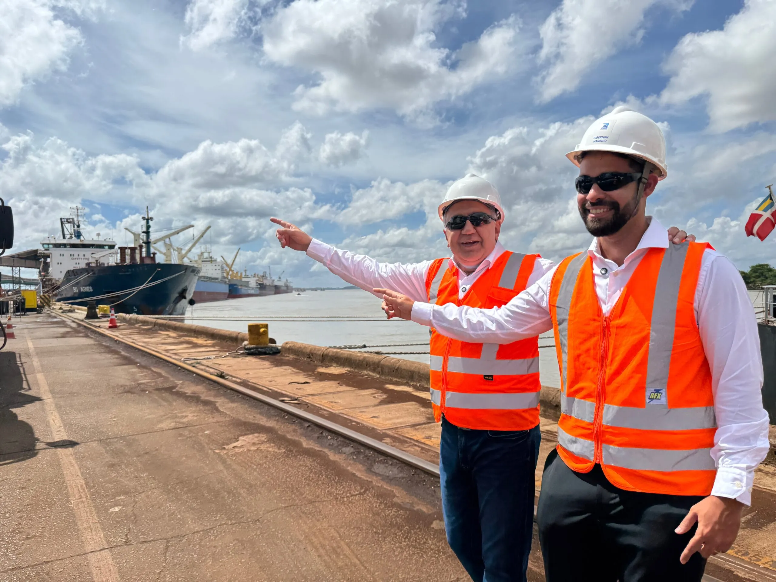 Vice Laurez visita Porto do Itaqui no Maranhão e destaca papel fundamental do Porto para o desenvolvimento econômico do Tocantins