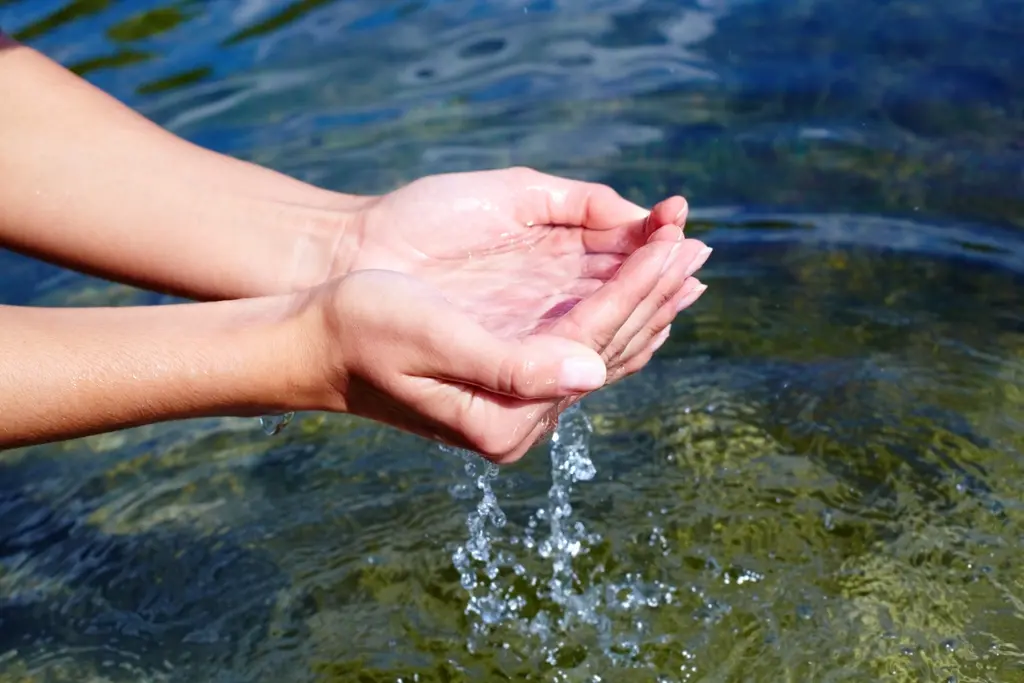 Handful of water