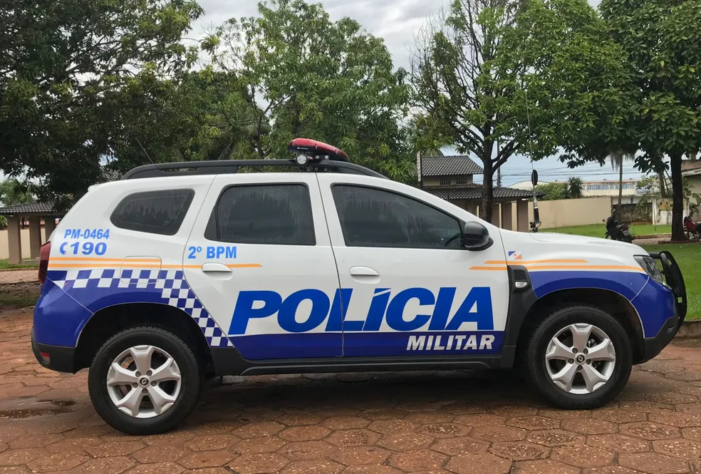 Carro da Polícia Militar Araguaína — Foto: PM/Divulgação