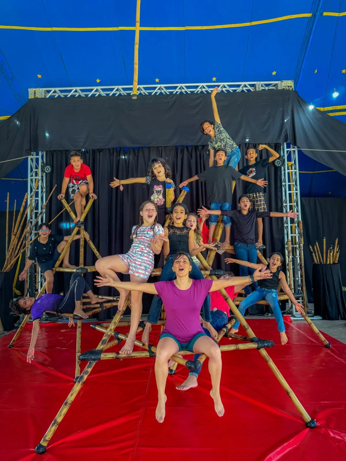 Projeto Arte, Corpo, Bambu Tocantins promove intercâmbio entre artistas circenses do Tocantins e Goiás e fortalece práticas circenses e comunitárias em Palmas