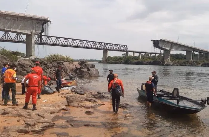 PF vai investigar queda da ponte que liga Tocantins ao Maranhão