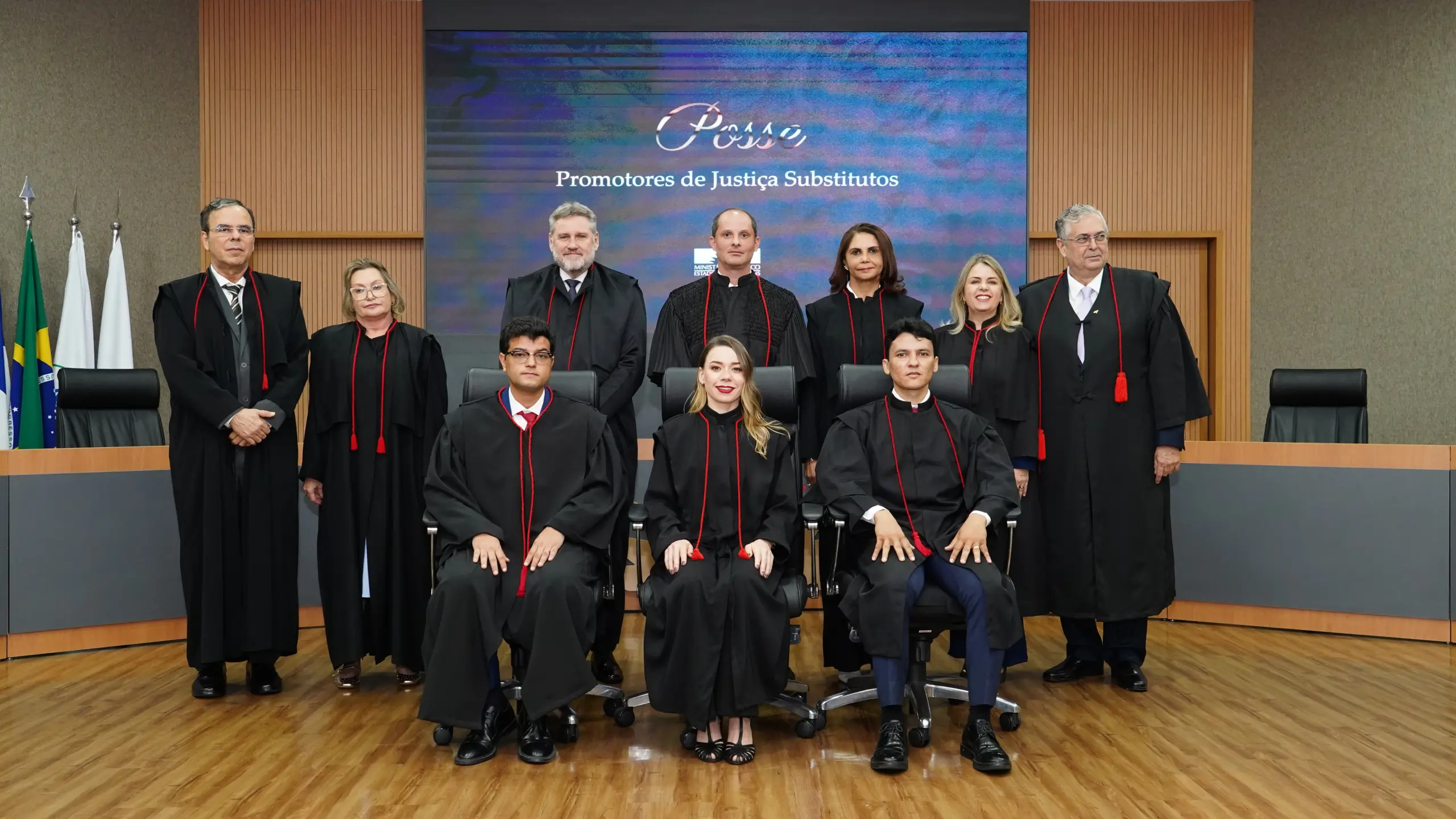 Três novos promotores de justiça tomam posse no TO: “O Ministério Público é, muitas vezes, a única esperança dos cidadãos”; Veja quem são! 