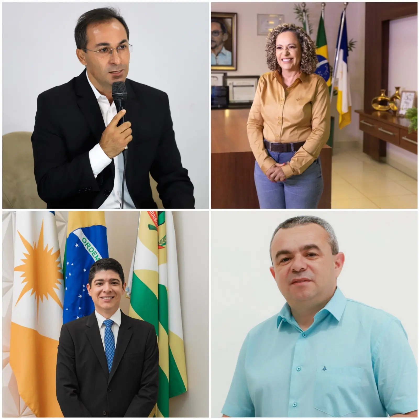 Posses nas maiores cidades: veja como Wagner, Josi, Ronivon e Celso vão assumir cargos