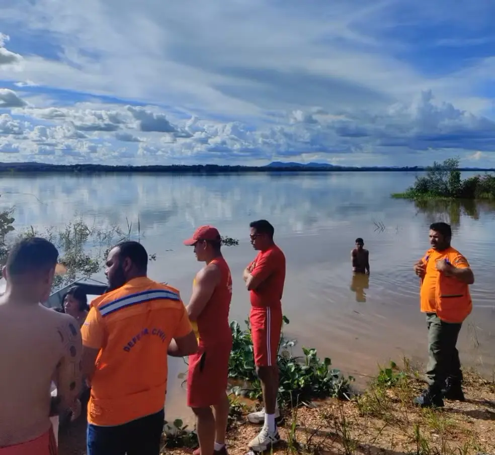 Caso aconteceu próximo à cidade de Santa Fé do Araguaia, região norte. — Foto: Corpo de Bombeiros/Divulgação