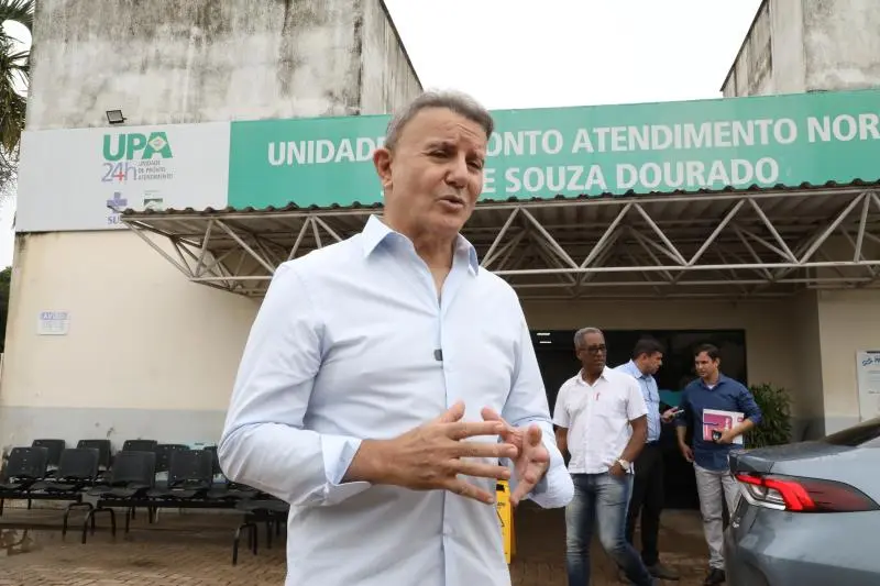 “Palmas cresceu e a estrutura da UPA não acompanhou esse crescimento. Vamos corrigir isso, garantindo mais dignidade aos trabalhadores e à população”, afirmou o prefeito de Palmas, Eduardo Siqueira Campos – Foto: Edu Fortes/Secom Palmas