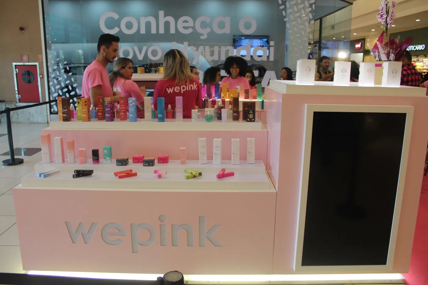 ECONOMIA: WePink inaugura quiosque no Capim Dourado Shopping e expande presença no Tocantins