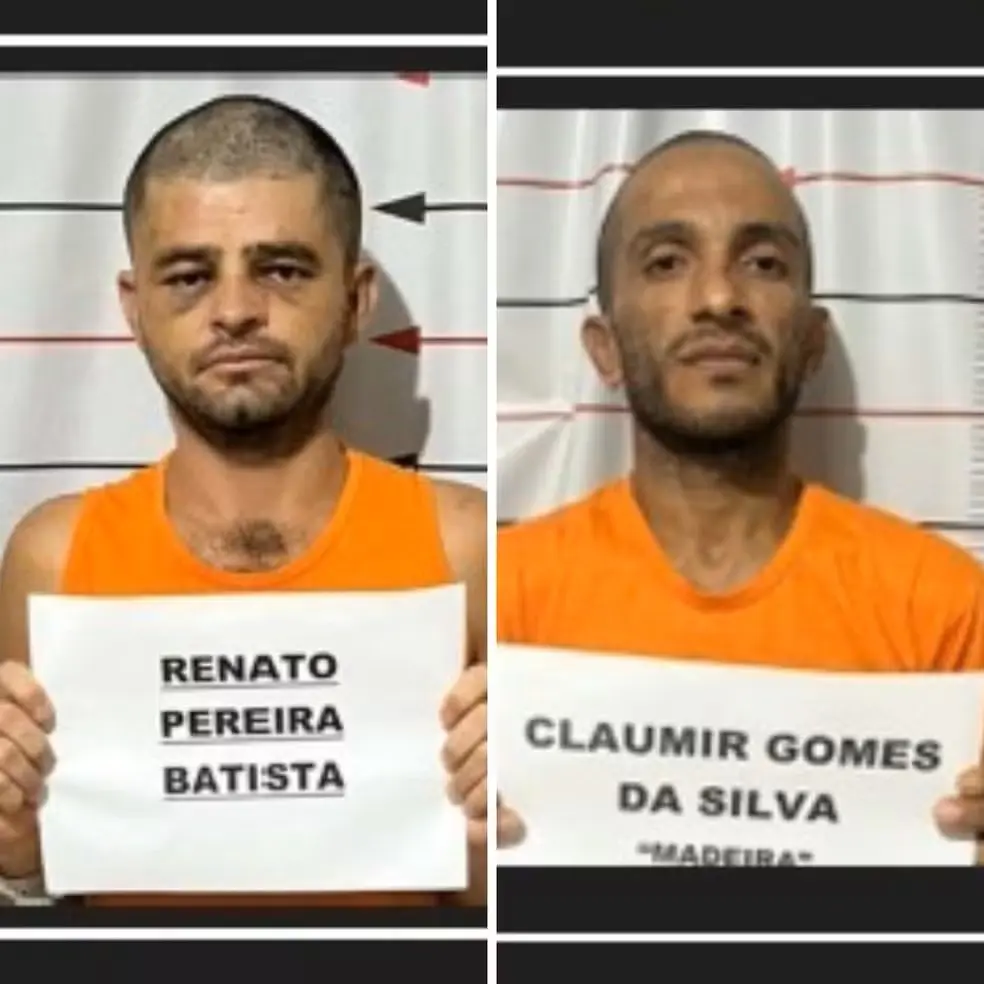 Polícia divulga fotos de fugitivos de presídio no interior do Tocantins Polícia divulga fotos de fugitivos de presídio no interior do Tocantins