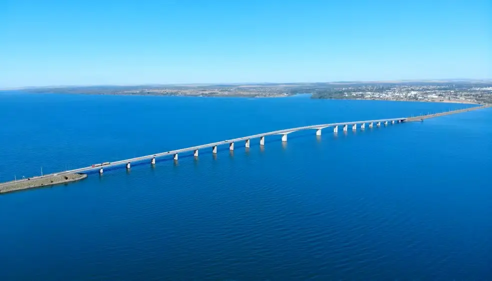 Ponte Governador José Wilson Siqueira Campos, que liga a capital tocantinense ao distrito de Luzimangues, em Porto Nacional — Foto: Adilvan Nogueira/Governo do Tocantins Ponte Governador José Wilson Siqueira Campos, que liga a capital tocantinense ao distrito de Luzimangues, em Porto Nacional — Foto: Adilvan Nogueira/Governo do Tocantins