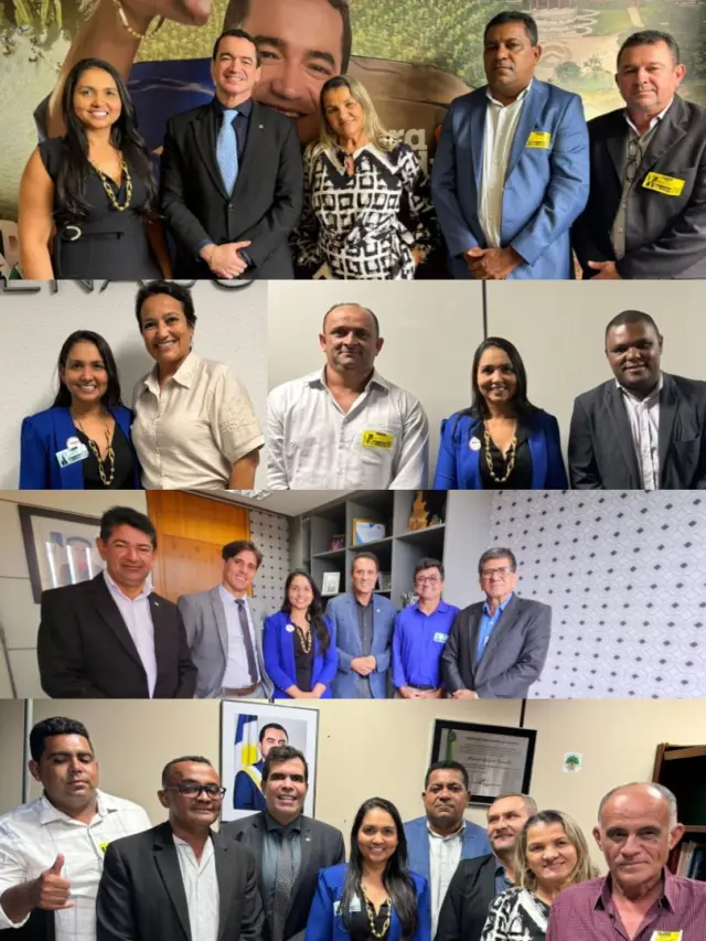 Vanda Monteiro leva prefeitos aliados para agenda de captação de recursos em Brasília