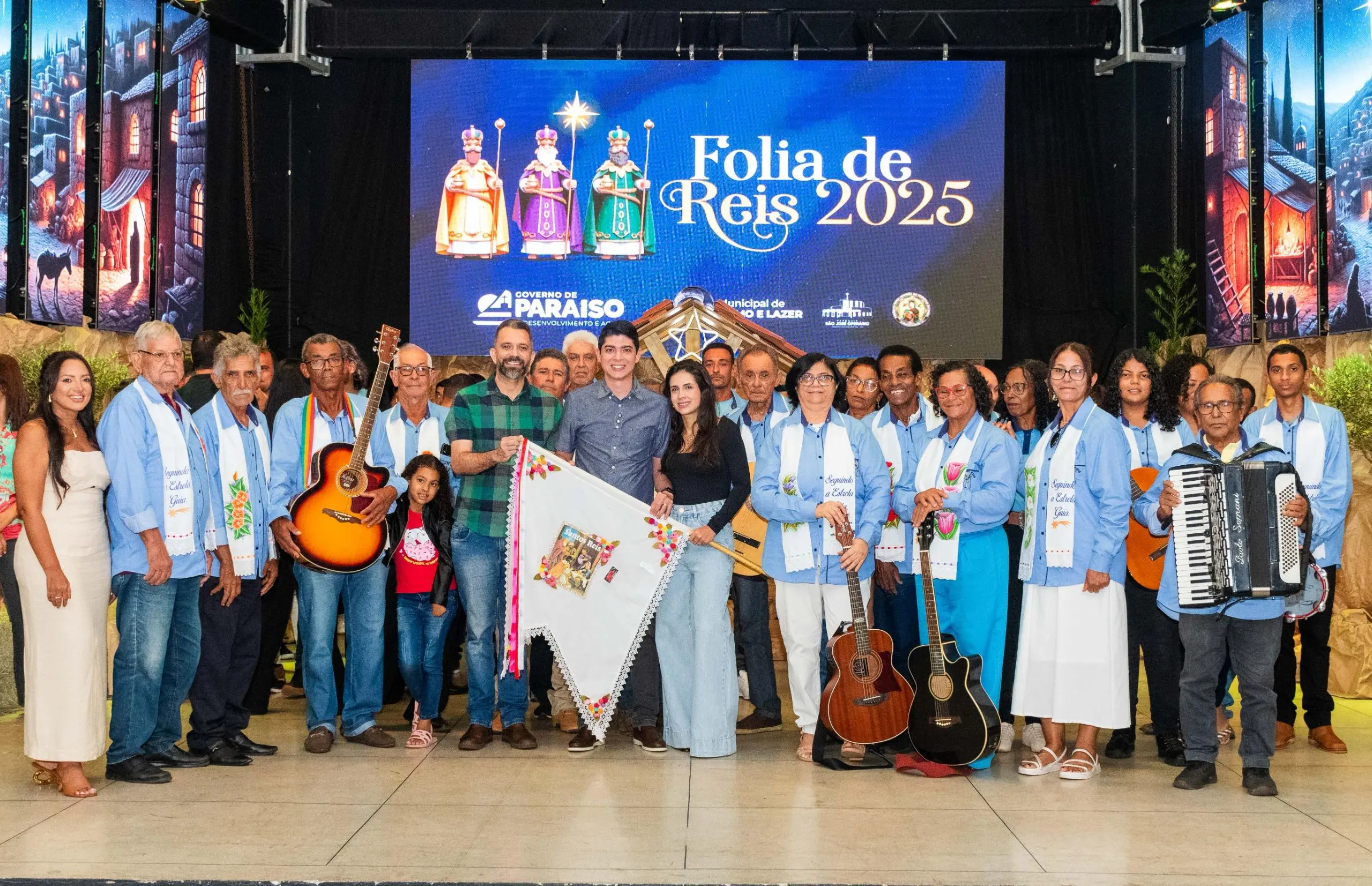 Folia de Reis abre o calendário de eventos culturais em Paraíso