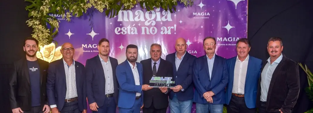 Grupo Magia Parks & Resorts é lançado em Piratuba reunindo mais de 80 jornalistas de todo país