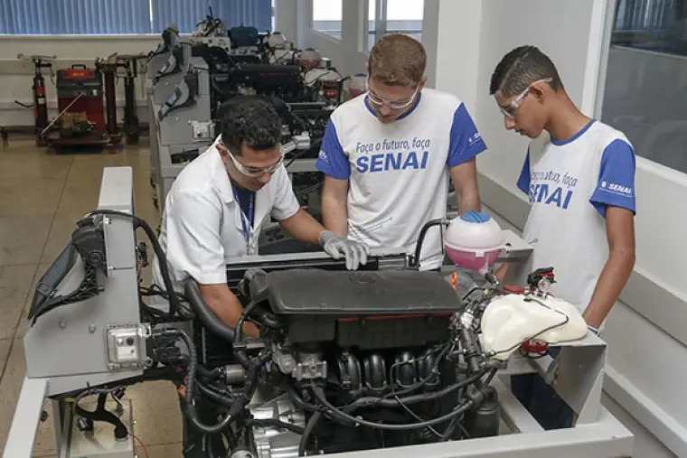 Senai reabre processos seletivos para profissionais qualificados nas áreas de Automotiva e Redes de Computadores - Foto: Divulgação/SENAI