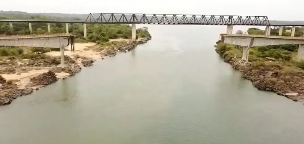 Ferrovia paralela à ponte entre Tocantins e Maranhão não teve estrutura impactada pelo desabamento, diz empresa