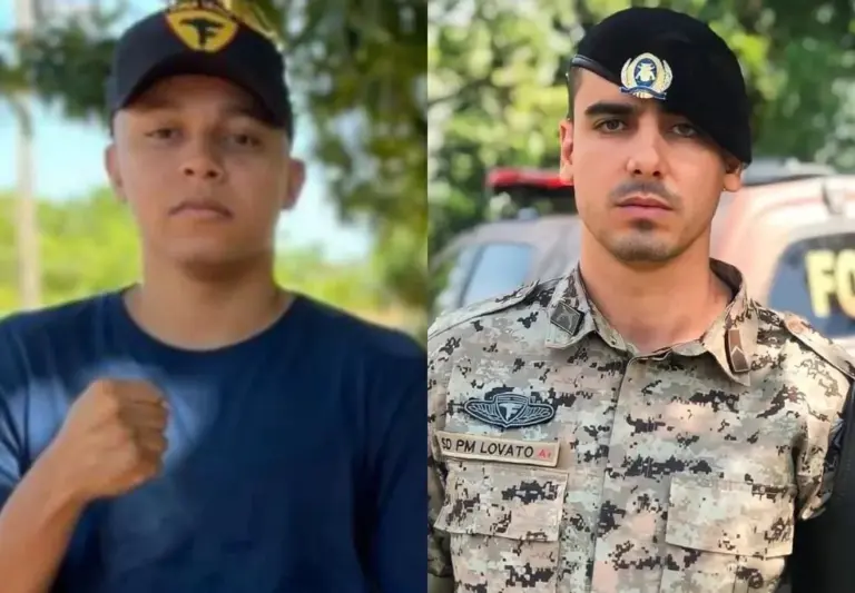 Soldados Ismael Nascimento e Felipe Augusto Lovato são réus em processo por caso em Paraíso do TO — Foto: Divulgação