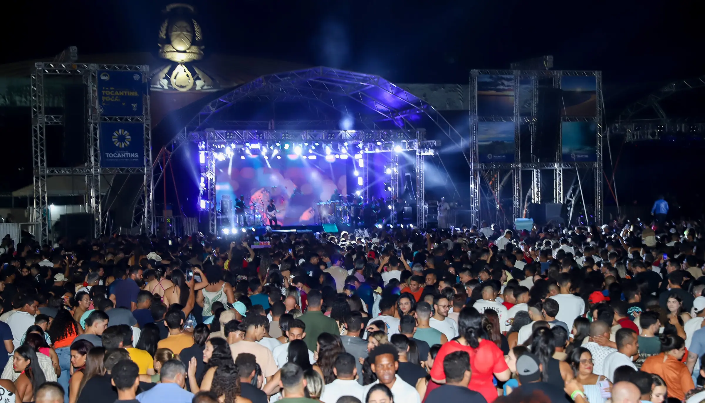 Evento gratuito promovido pelo Governo do Tocantins ocorre na Praça dos Girassóis, entre os dias 28 de fevereiro e 4 de março - Foto: Ademir do Anjos/Governo do Tocantins