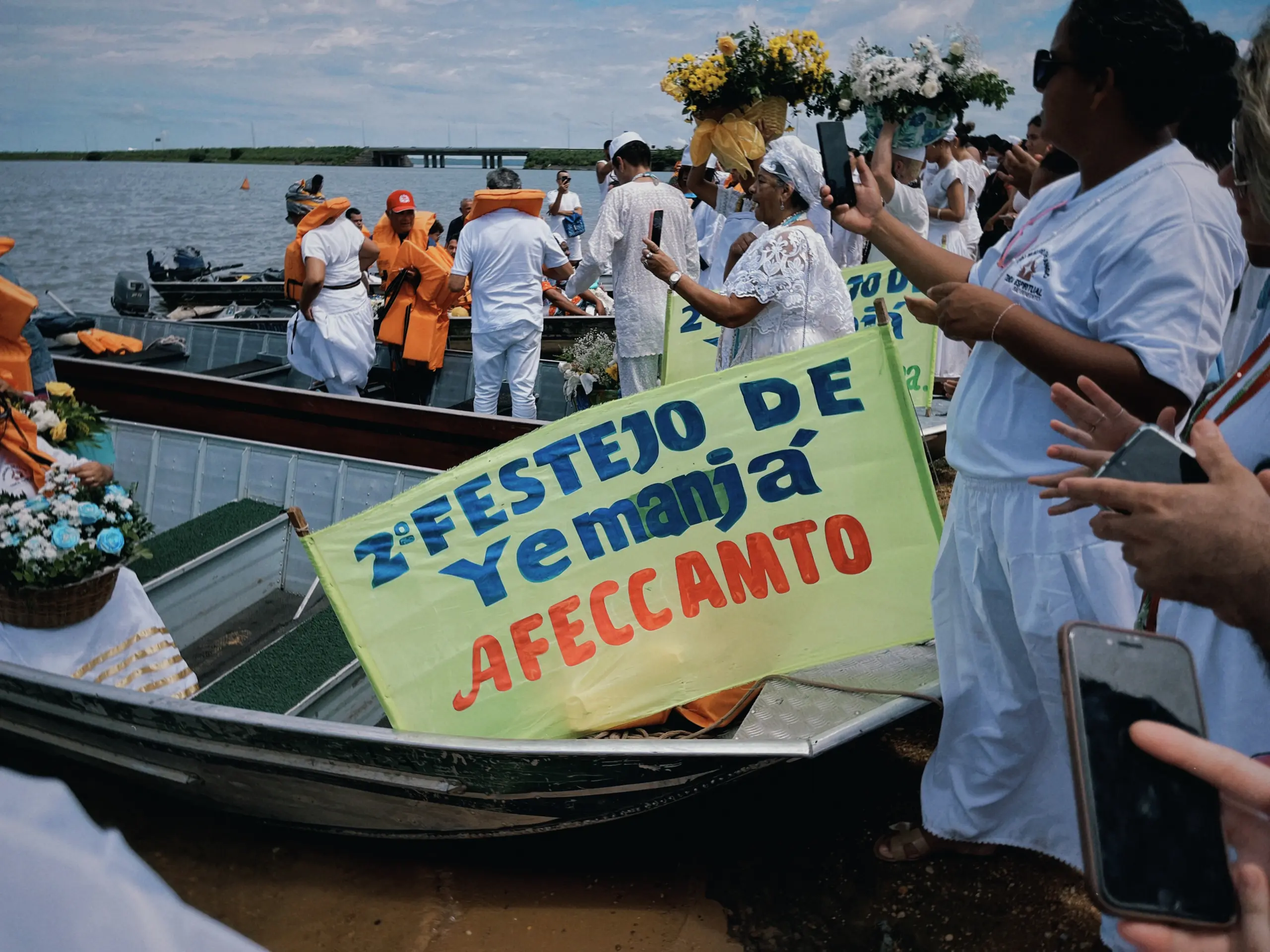 Fé, tradição e resistência: 2º Festejo de Iemanjá reafirma união e combate à intolerância religiosa em Palmas