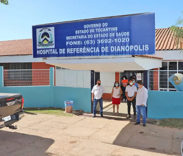 Hospital Regional de Dianópolis é referência no atendimento da região sudeste do Tocantins - Foto: Aldemar Ribeiro/Governo do Tocantins