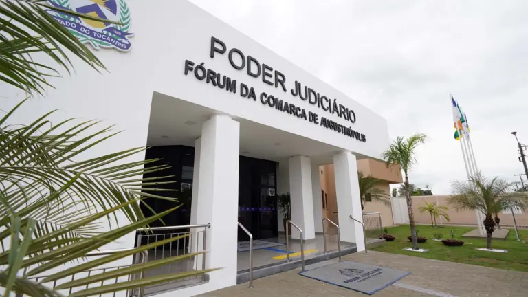 Fórum da Comarca de Augustinópolis - Foto: Cecom/TJTO Fórum da Comarca de Augustinópolis - Foto: Cecom/TJTO