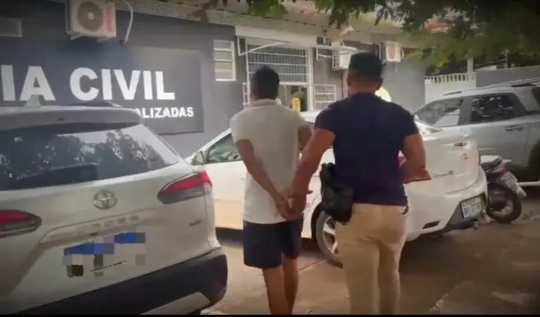 O homem foi encaminhado de volta para a unidade prisional - Divulgação PCTO 