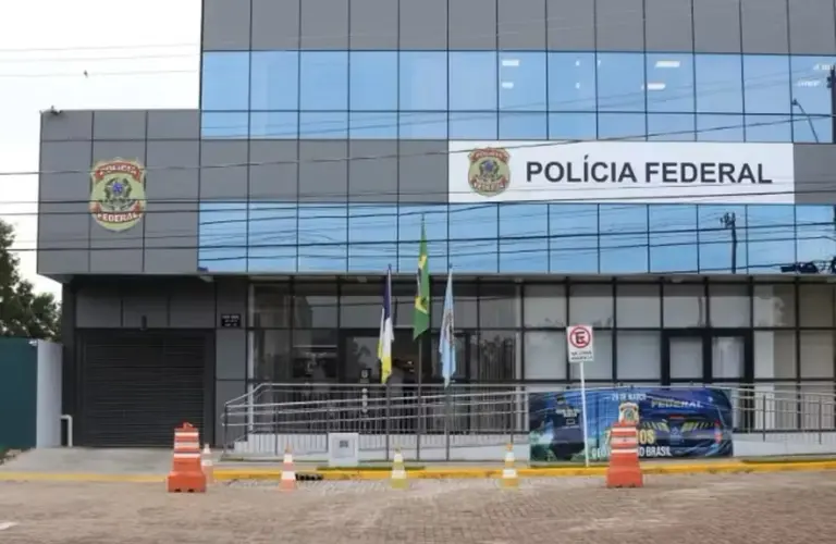 Prédio da Polícia Federal em Palmas — Foto: Djavan Barbosa/Jornal do Tocantins