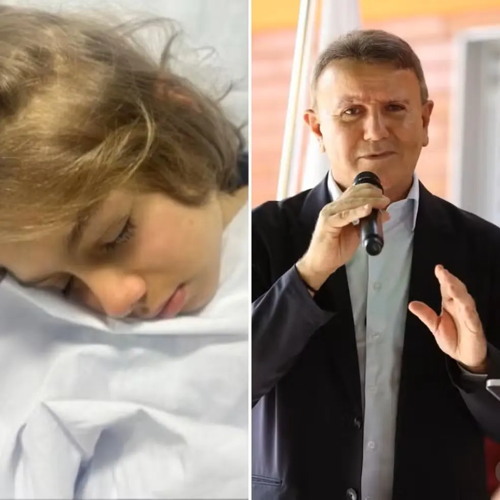 Samuel, filho de Eduardo Siqueira Campos, foi levado para São Paulo — Foto: Divulgação/Instagram @eduardosiqueiracampos_