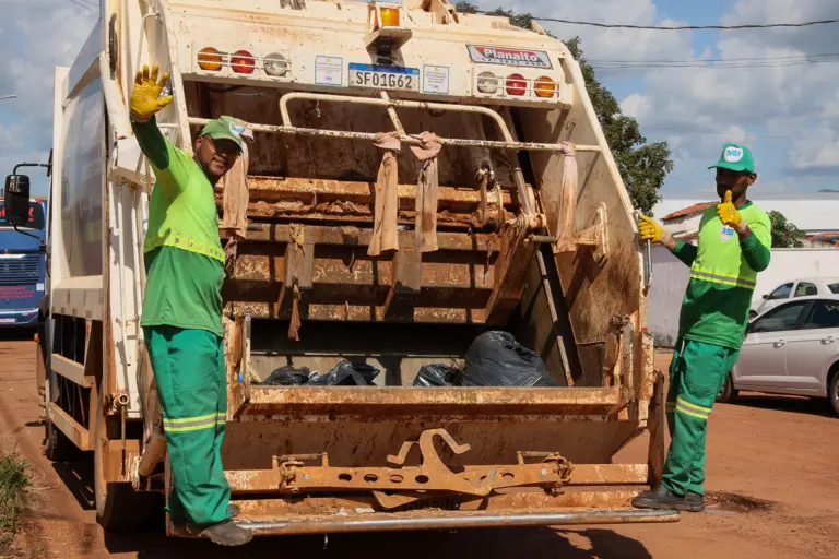 Descarte correto de lixo em Palmas - Foto: Lia Mara