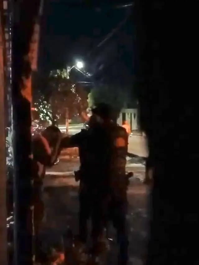 Agressão aconteceu em Araguaína — Foto: Reprodução