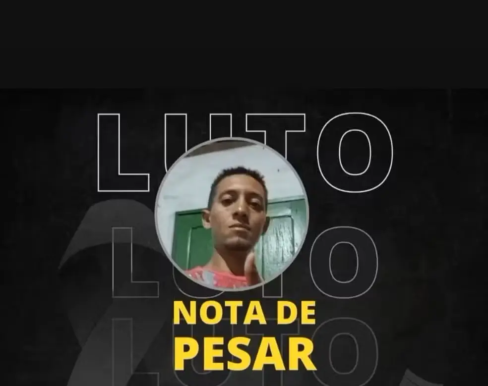Prefeitura de Juarina publicou nota de pesar lamentando a morte de Danilson Dias da Silva — Foto: Reprodução/ Prefeitura de Juarina
