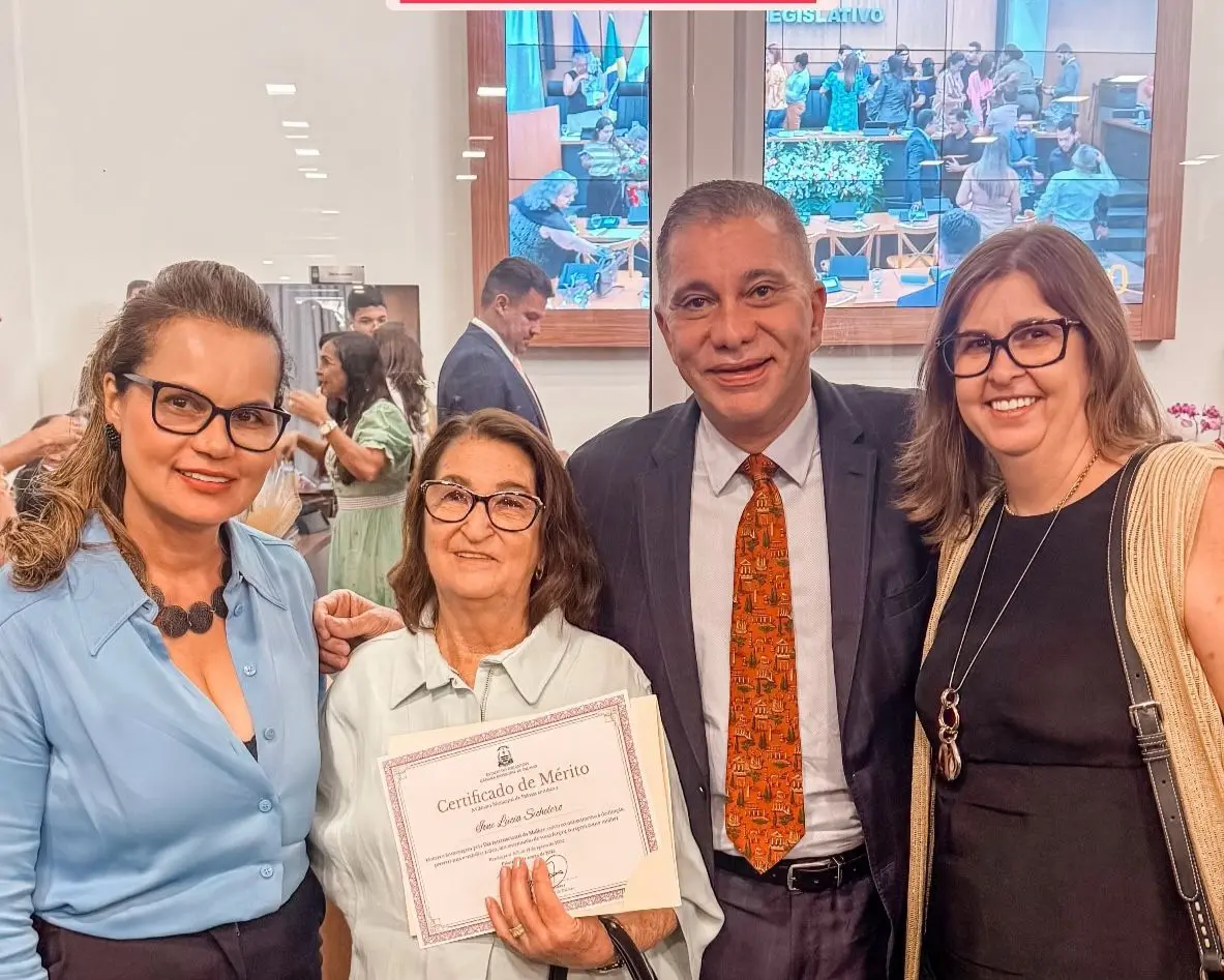 Vereador Carlos Amastha homenageia empreendedora Ione Lúcia Sichelero em sessão solene pelo Dia Internacional da Mulher