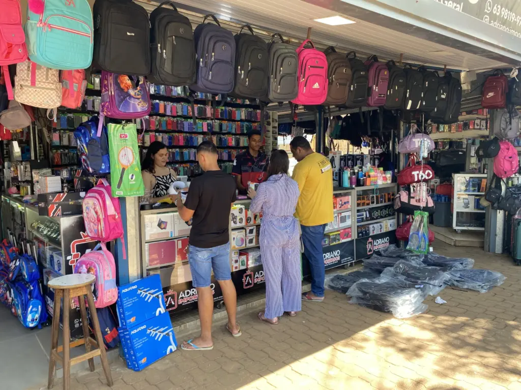  Comércio foi aquecido com abertura de novos empreendimentos no Tocantins - Foto:  Geórgya Laranjeira Corrêa/ Governo do Tocantins