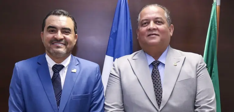 Eduardo Gomes recebe governador em Brasília em diálogo sobre busca de recursos para o Estado e conjuntura política