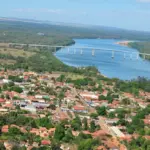 Vista da cidade de Pedro Afonso, na regi&atilde;o central do estado &mdash; Foto: Prefeitura de Pedro Afonso/Reprodu&ccedil;&atilde;o