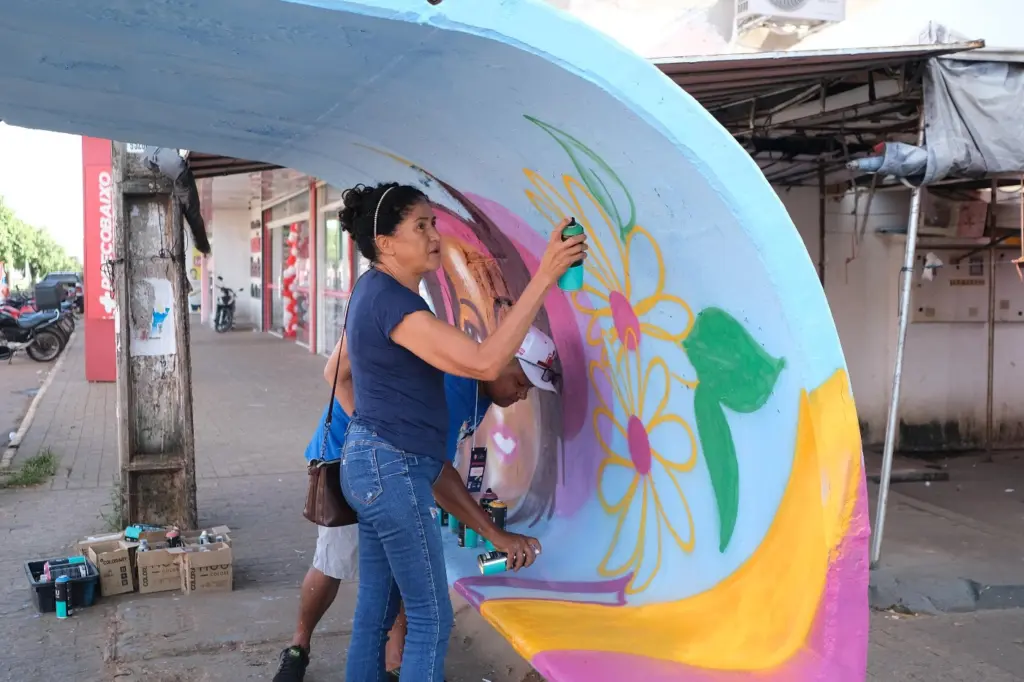 World Creativity Day tem início com intervenção artística e oficinas em Palmas