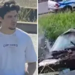 Vitor Gomes Alves de Paula, de 21 anos, foi preso pelo acidente na BR-153 que provocou a morte de uma jovem de 25 anos &mdash; Foto: Reprodu&ccedil;&atilde;o