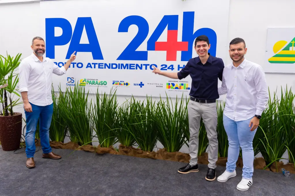 Celso Morais inaugura Pronto Atendimento 24h em Paraíso: “fruto do compromisso que temos com as pessoas”