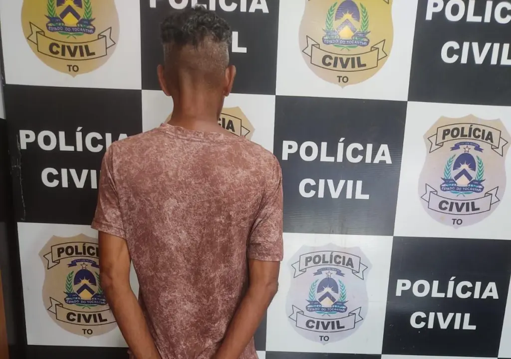 Homem estava residindo em Palmas quando foi preso hoje pela Polícia Civil - Foto: Polícia Civil do Tocantins