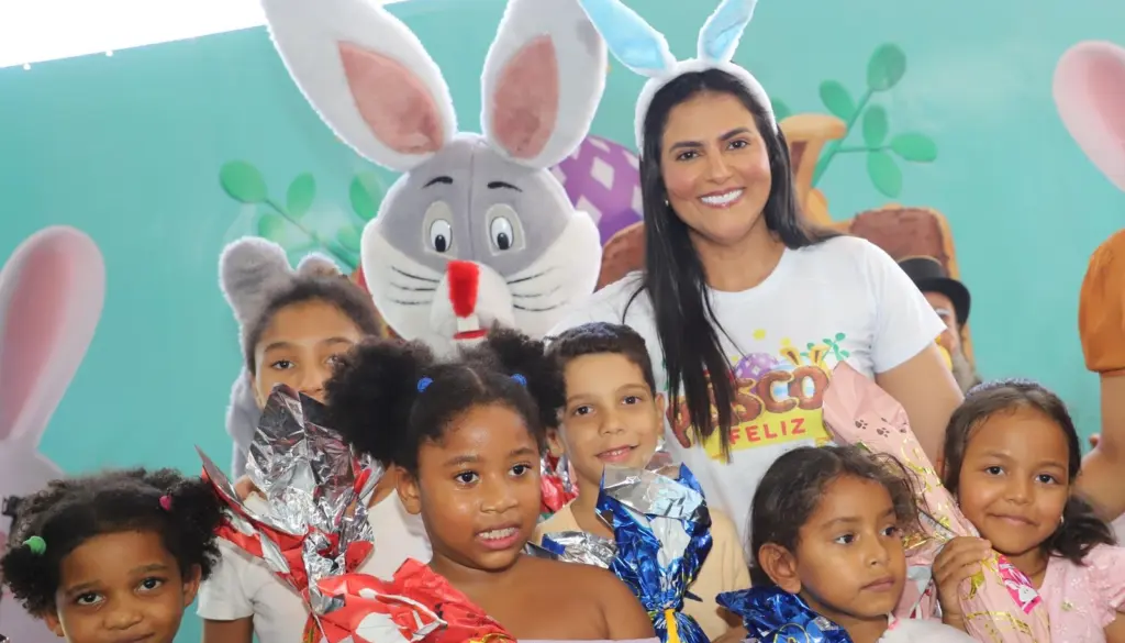 Ação tem objetivo é promover a inclusão e levar afeto para crianças de comunidades tradicionais - Foto:  Loise Maria/Governo do Tocantins