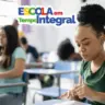 O programa Escola em Tempo Integral teve 965 mil matrículas de tempo integral declaradas no ciclo 2023-2024, para a educação básica - Foto: Divulgação/MEC