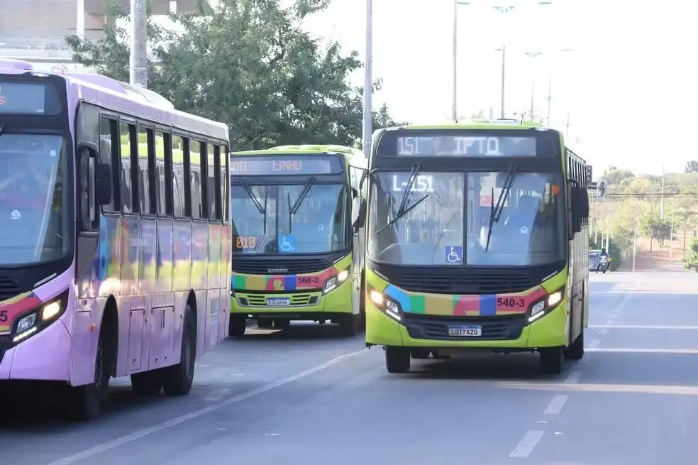 Ônibus de Palmas - Foto: — Foto: Djavan Barbosa
