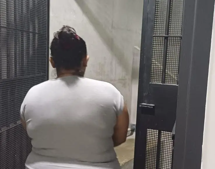 Pâmela foi capturada em um condomínio na cidade de Aguas Lindas de Goiás, onde estava residindo - Divulgação/Polícia Civil do Tocantins
