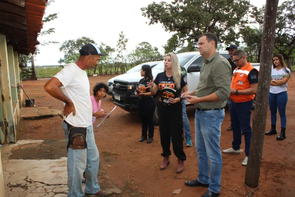 Com mobilização do projeto 'Foco no Fogo', Paraíso leva conscientização para população e fortalece combate às queimadas no Tocantins
