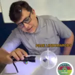 Professor usa radiômetro para ensinar física em escola indígena na Ilha do Bananal; VÍDEO