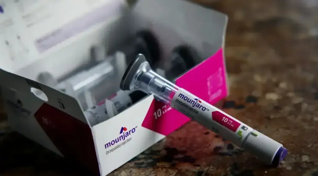 Mounjaro (tirzepatida) é um remédio para diabetes tipo 2 desenvolvido pela farmacêutica Eli Lilly — Foto: Sandy Huffaker for The Washington Post via Getty Images Mounjaro (tirzepatida) é um remédio para diabetes tipo 2 desenvolvido pela farmacêutica Eli Lilly — Foto: Sandy Huffaker for The Washington Post via Getty Images
