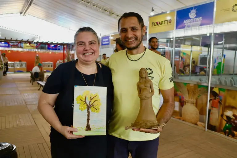 Riqueza e identidade cultural: Mestres artesãos compartilham técnicas de artesanato na Agrotins 2025