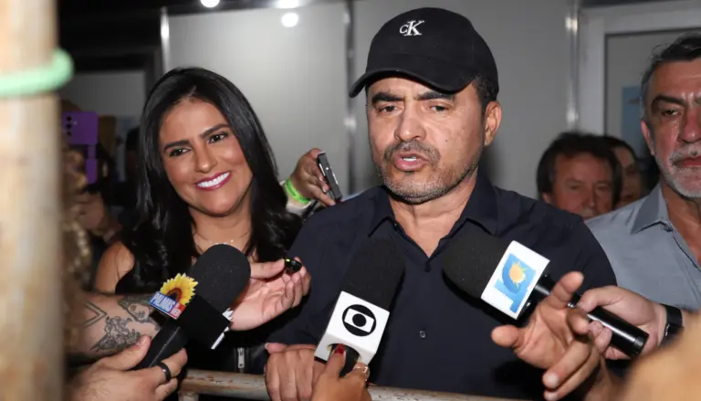  Em coletiva à imprensa, o governador Wanderlei Barbosa reforçou a importância da Agrotins para o fortalecimento da economia estadual - Foto: Ademir dos Anjos/Governo do Tocantins 