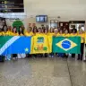 Comitiva de acadêmicos e professores do polo da UMA de Campo Grande embarcou na sexta-feira, 16, para participar da aula inaugural - Foto: Divulgação UMA 