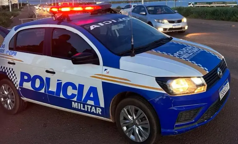Viatura da Polícia Militar do Tocantins — Foto: Divulgação/PMTO